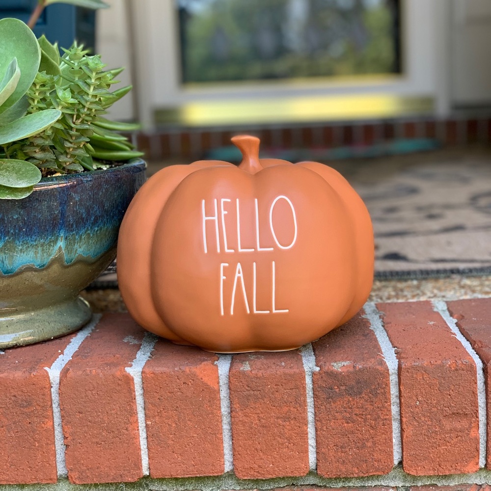 Rae Dunn HELLO FALL  Pumpkin
